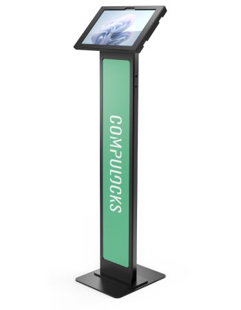 Microsoft Surface Pro/Go Floor Stand with Brandable Panel - Apex BrandMe